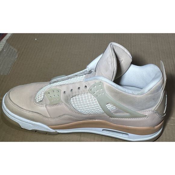 Nike Air Jordan 4 Retro Shimmer W Size 10.5 W /9M DJ0675-200 OG Tan Bred Brown - Picture 3 of 16